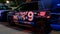 SAN ANTONIO, TEXAS - 10/26/2019 - Local news agency, Ksat News on Channel 9 parked at evening at event