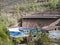 San Bartolome de Tirajana, Gran Canaria, Canary Islands, Spain December 18, 2020: the terraces of Dolphinarium at