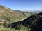 San Bernadino Mountains overlooking Inland Empire Southern California