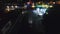 San Bernardino at Night, California, Downtown, Drone View, City Lights