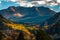 San Bernardo Mountain Fall Colors Colorado Landscape