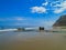 San Clemente beach in Ecuador