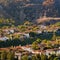 San Clemente homes on a sunny hill in California