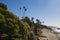 San Clemente, Southern California sunrise showing the beach