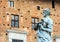 San Crescentino statue in Urbino, Italy