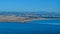 San Deigo city and pacific coast line, California