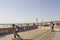 San Diego Beach front promenade