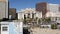 SAN DIEGO, CALIFORNIA USA - 13 FEB 2020: Metropolis urban skyline of downtown. From above aerial view from Horton Plaza, various