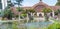 SAN DIEGO - JULY 30, 2017: Tourists visit Lili Pond in Balboa Pa