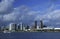 San Diego skyline from Coronado Island