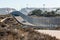 San Diego-Tijuana International Border Wall and Border Patrol Vehicle