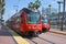 The San Diego Trolley is a light rail system
