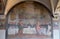 San Dominic in Mensa fed by the Angels, fresco in Santa Maria Novella church in Florence