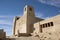 San Esteban Del Rey Church historic adobe Catholic Church in Acoma Pueblo or Sky City, New Mexico, USA