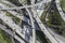 San Fernando Valley Freeway Interchange Aerial Los Angeles