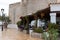 San Francesco, Formentera, Spain - October 17th, 2021- Views of the city of San Francesco in Formentera, Spain during rainy