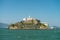 San Francisco Alcatraz Island from cruise ship