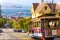 San Francisco Bay Alcatraz Cable Car Hyde St Hill