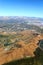 San Francisco Bay Area: Aerial view of marshland and wetlands on the bay