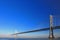 San Francisco Bay Bridge Misted Over