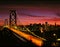 San Francisco Bay Bridge at Night