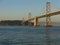 San Francisco Bay Bridge at Sunset