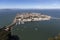 San Francisco Bay and Treasure Island Aerial View