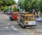 San Francisco, CA USA - Powell and Market Street Cars