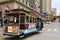 San Francisco cable car on Powell Street by Union Square.