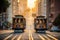 San Francisco Cable Cars on California Street