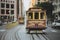 San Francisco Cable Cars on California Street, California, USA