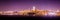 San francisco california cityscape skyline at night