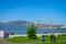 San Francisco, California - February 11, 2017: Beautiful bayside view of San Francisco.