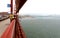 San Francisco,California - USA,August 2016:On the Golden Gate Bridge in San Francisco,August 2016