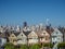 San Francisco, California, USA: Painted ladies, Victorian and Edwardian houses and buildings, Alamo Square Park