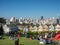 San Francisco, California, USA: Painted ladies, Victorian and Edwardian houses and buildings, Alamo Square Park