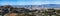 San francisco City and twin peaks Panoramic View 70 megapixel