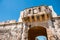 San Francisco de Campeche, Mexico: Old fortress wall and entrance to the historic center. Land gate Puerta de Tierra