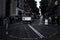 San Francisco: a driver turns a cable car