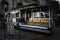 San Francisco: a driver turns a cable car