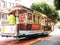 San Francisco famous cable car