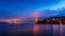 San Francisco Golden Gate Bridge at night