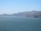 San Francisco golden gate bridge pacific ocean waves green turquoise colors
