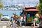 San Francisco Powell-Hyde Cable Car Passengers