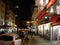 San Francisco Powell street Sidewalk at night