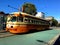 The San Francisco`s beautiful, colorful PCC streetcar built for Cleveland, 4.