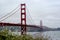 San Francisco`s Golden Gate Bridge from the San Francisco side.