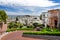 SAN FRANCISCO, USA - APRIL 2016: Famous Lombard street, one of the most famous landmark and the crookedest street in the world