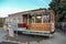 SAN FRANCISCO,USA-December 12,2018:Cable car of San Francisco is the most beautiful and famous in california,Usa