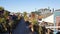 SAN FRANCISCO, USA - OCTOBER 4th, 2014: A community on the water in Sausalito, Floating Homes in Northern California